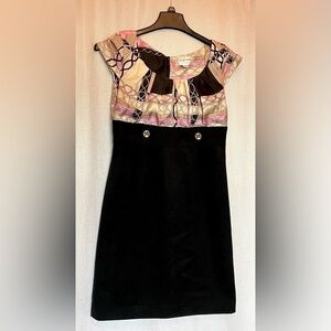 Skirtin Around silk and wool dress